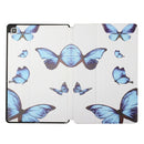 For Huawei Mate Pad T10 / T10S / Honor Enjoy2 10.1 Dual-folding Coloured Drawing Voltage Horizontal Flip PU Leather Case with Holder(Butterfly)