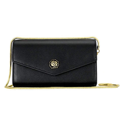 Ladies Fashion One-shoulder Simple Cowhide Messenger Bag(White)