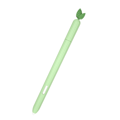 For Samsung Galaxy Tab S7 SM-870 / SM-T875 Fruit and Vegetable Shape Stylus Silicone Protective Case(Avocado)