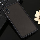 For iPhone XR Glitter Powder TPU Protective Case(Black)