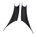A5746 2 PCS Car Black Door Inner Handle Protective Shell for BMW 3 Series