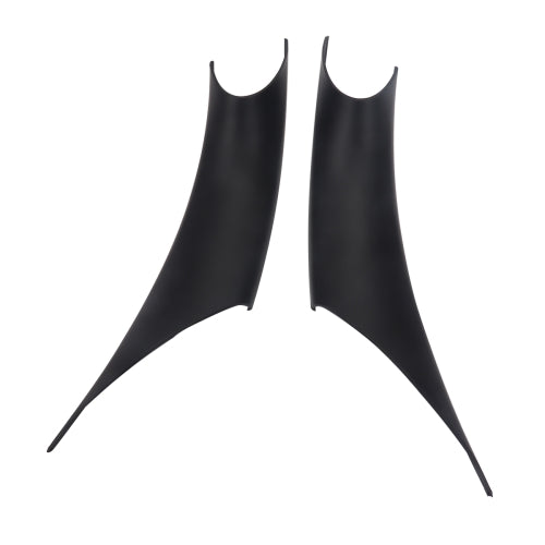 A5746 2 PCS Car Black Door Inner Handle Protective Shell for BMW 3 Series