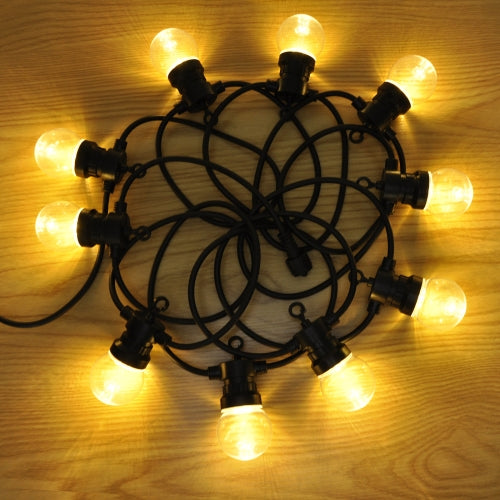 G50 5m 10 LEDs LED Decorative String Light, Plug Specification:EU Plug(Warm White)