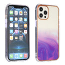 Star Sea Marble Pattern TPU Protective Case For iPhone 12 / 12 Pro(Starry Purple)