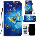 Painted Pattern Horizontal Flip Leather Case with Holder & Card Slots & Photo Frame For iPhone 11 Pro(Phnom Penh Butterfly)