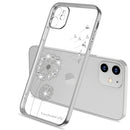 Ultra-thin Electroplating Dandelion Pattern Protective Case For iPhone 11 Pro Max(Silver)