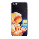 Oil Painting Pattern TPU Shockproof Case For iPhone 6 / 6s(Astronaut)