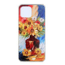 For Huawei nova 8 SE Oil Painting Pattern TPU Shockproof Case(Vase)