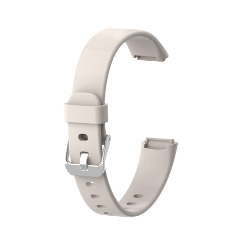 For Fitbit Luxe Silicone Replacement Strap Watchband, Size: L(White)