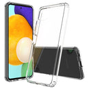 For Samsung Galaxy A22 5G Shockproof Scratchproof TPU + Acrylic Protective Case(Transparent)