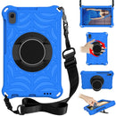 For Huawei MatePad T 8 8.0 inch Spider King EVA Protective Case with Adjustable Shoulder Strap & Holder(Blue)