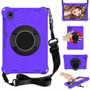 Spider King EVA Protective Case with Adjustable Shoulder Strap & Holder & Pen Slot For Samsung Galaxy Tab S6 Lite SM-P610 / SM-P615(Purple)