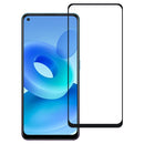 For OPPO A95 5G Full Glue Full Cover Screen Protector Tempered Glass Film