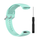 For Amazfit X Silicone Replacement Strap Watchband, Size:L(Mint Green)