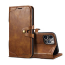 Calf Texture Buckle Horizontal Flip Leather Case with Holder & Card Slots & Wallet For iPhone 12 mini(Brown)