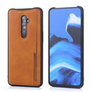 For OPPO Reno2 Diaobaolee Shockproof PU + TPU Protective Case(Yellow)