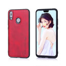 For Huawei Y9 (2019) Diaobaolee Shockproof PU + TPU Protective Case(Red)