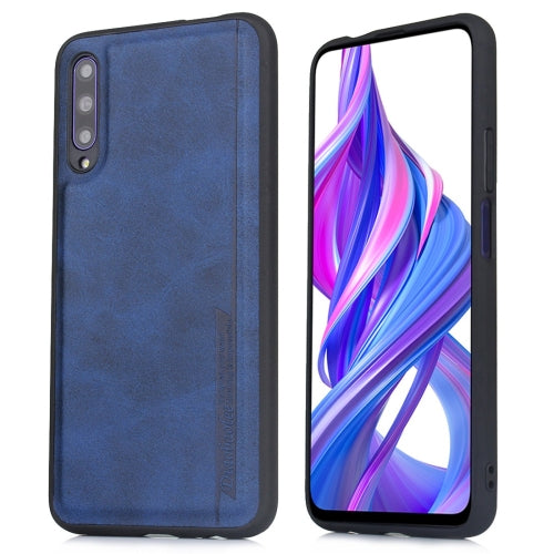 For Huawei Honor 9X Pro Diaobaolee Shockproof PU + TPU Protective Case(Blue)