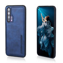 For Huawei Honor 20 Pro Diaobaolee Shockproof PU + TPU Protective Case(Blue)