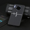 For Huawei Mate 30 Shockproof Stick Figure Pattern Soft TPU Protective Case(Heart Rate)