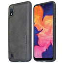 For Galaxy A10 Diaobaolee Shockproof PU + TPU Protective Case(Black)