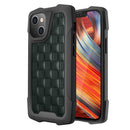 3D Embossed PU+PC+TPU Non-slip Shockproof Protective Case For iPhone 13 mini(Green)