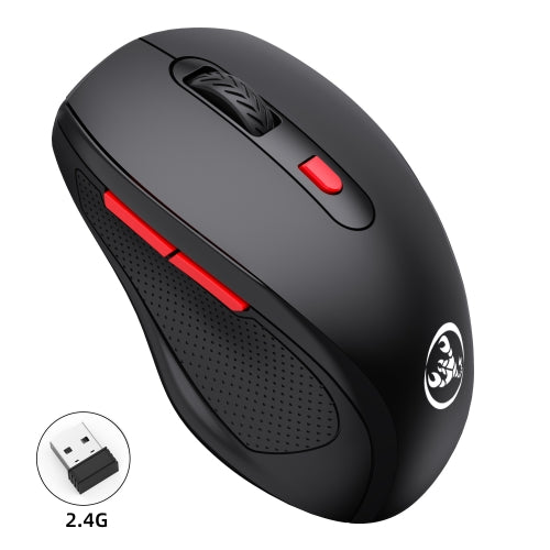 HXSJ T67 2.4G Simple Style Wireless Mouse(Black)