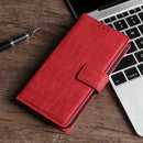 For Doogee Y8 Skin Feel Crocodile Texture Magnetic Clasp Horizontal Flip PU Leather Case with Holder & Card Slots & Wallet(Red)