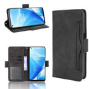 For OnePlus Nord N200 5G Skin Feel Calf Pattern Horizontal Flip Leather Case with Holder & Card Slots & Photo Frame(Black)