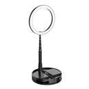 G1 Multifunctional Live Broadcast Foldable Scalable Desktop Integrated Beauty Fill Light Mobile Phone Bracket(Black)