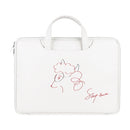 ST01KT Lightweight PU Printed Laptop Bag, Size:13.3 inch(Sheep Head)
