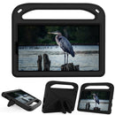 For Samsung Galaxy Tab A7 Lite 8.7 SM-T220 / SM-T225 Handle Portable EVA Shockproof Anti Falling Protective Case with Triangle Holder(Black)