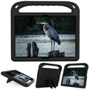 For Huawei MediaPad T5 Handle Portable EVA Shockproof Anti Falling Protective Case with Triangle Holder(Black)
