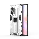 For Honor 50 SE Supersonic PC + TPU Shock-proof Protective Case with Holder(Silver)