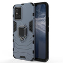 For vivo S10 / S10 Pro PC + TPU Shockproof Protective Case with Magnetic Ring Holder(Navy Blue)