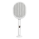 USAMS US-ZB231 Folding Digital Display Electric Mosquito Swatter(White)