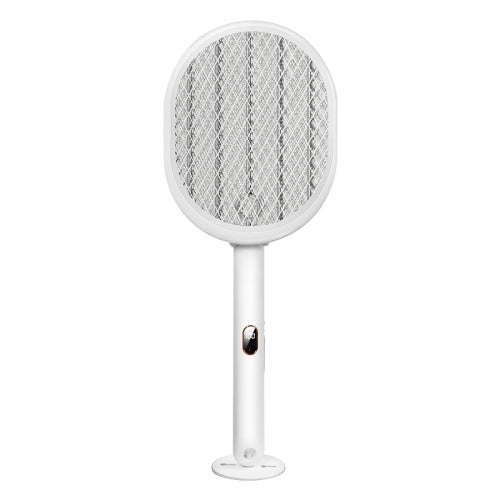 USAMS US-ZB231 Folding Digital Display Electric Mosquito Swatter(White)