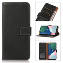 For Samsung Galaxy M32 Litchi Texture PU + TPU Horizontal Flip Leather Case with Holder & Card Slots & Wallet(Black)