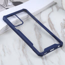 For Samsung Galaxy A52 5G Acrylic + Color TPU Shockproof Case(Dark Blue)