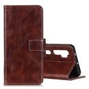 For Xiaomi Mi Note 10 / CC9 Pro Retro Crazy Horse Texture Horizontal Flip Leather Case with Holder & Card Slots & Photo Frame & Wallet(Brown)