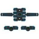 Q88Q USB Charging Abdominal Muscle Sticker Abdominal Muscle Trainer with LED Digital Display & Left and Right Arm Sticker