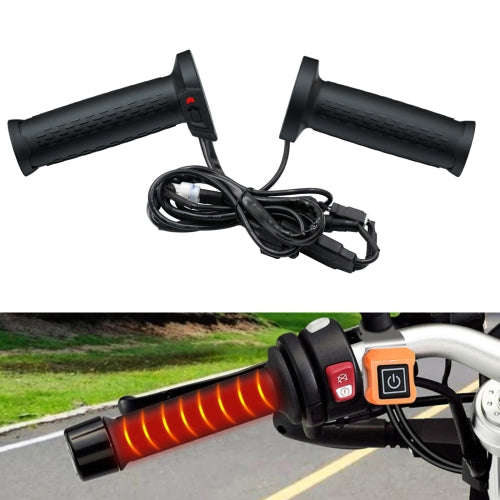 WUPP CS-1324A1 ATV Intelligent Electric Heating Hand Cover Heated Grip with Five Gear Temperature Control & Indicator Light