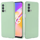 For OnePlus Nord N200 / OPPO A93 5G Pure Color Liquid Silicone Shockproof Full Coverage Case(Green)