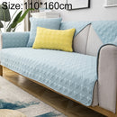Four Seasons Universal Simple Modern Non-slip Full Coverage Sofa Cover, Size:110x160cm(Houndstooth Blue)