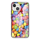 Tempered Glass + TPU Border Protective Case For iPhone 13 Mini(Candy Colors)