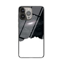 Starry Sky Pattern Tempered Glass + TPU Shockproof Protective Case For iPhone 13 Pro Max(Universe Starry Sky)