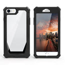 Stellar Space PC + TPU 360 Degree All-inclusive Shockproof Case For iPhone SE 2020 / 8 / 7 / 6 / 6s(Black)