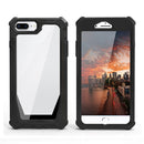 Stellar Space PC + TPU 360 Degree All-inclusive Shockproof Case For iPhone 8 Plus / 7 Plus / 6 Plus / 6s Plus(Black)