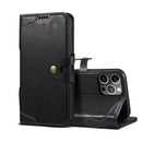 Calf Texture Buckle Horizontal Flip Leather Case with Holder & Card Slots & Wallet For iPhone 13(Black)