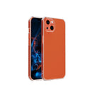 Straight Side Octagonal Transparent Shockproof TPU Protective Case For iPhone 13 Pro
